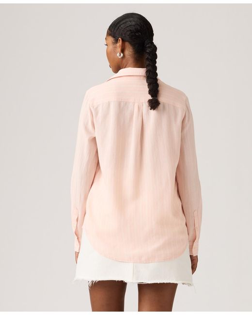 Levi's Natural Levis Darlene Collared Button Front Shirt