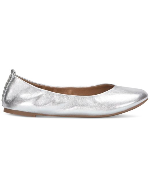 Lucky Brand Gray Emmielou Ballet Flats