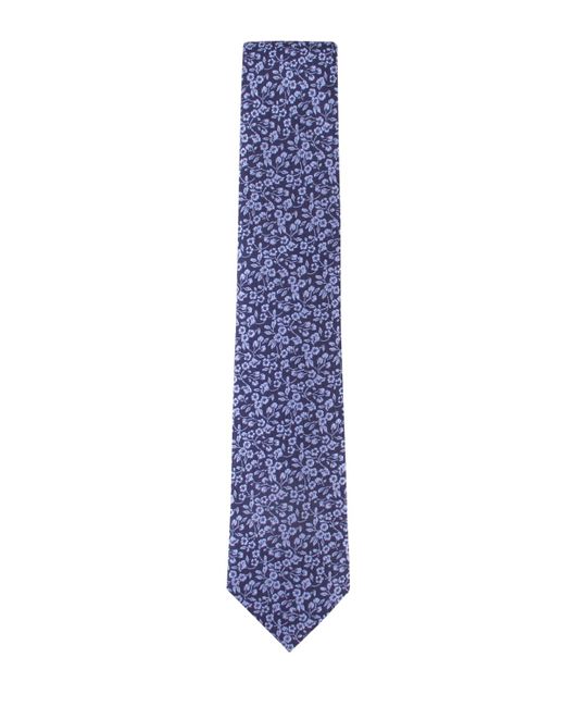 Tommy Hilfiger Blue Luca Floral Tie for men