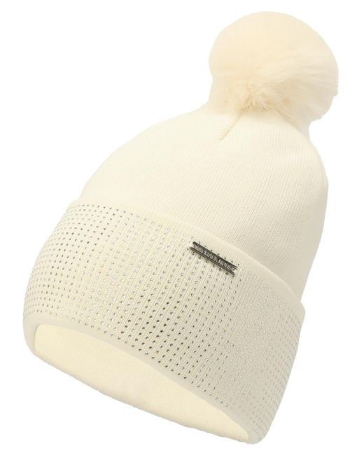 Michael Kors Natural Michael Fine Crystal Cuff Hat
