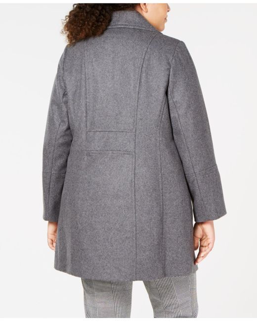 macy's anne klein peacoat