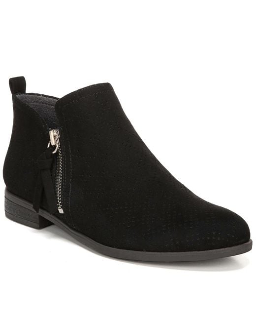 Dr. Scholls Brown Rate Zip Booties