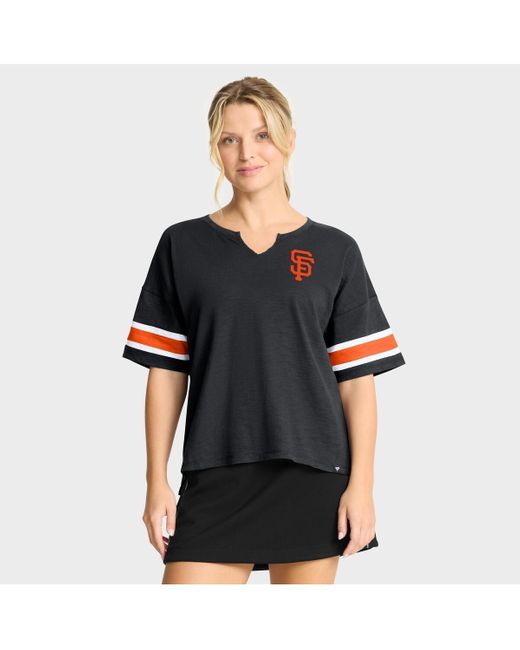 Fanatics Black San Francisco Giants Curl Route T-shirt
