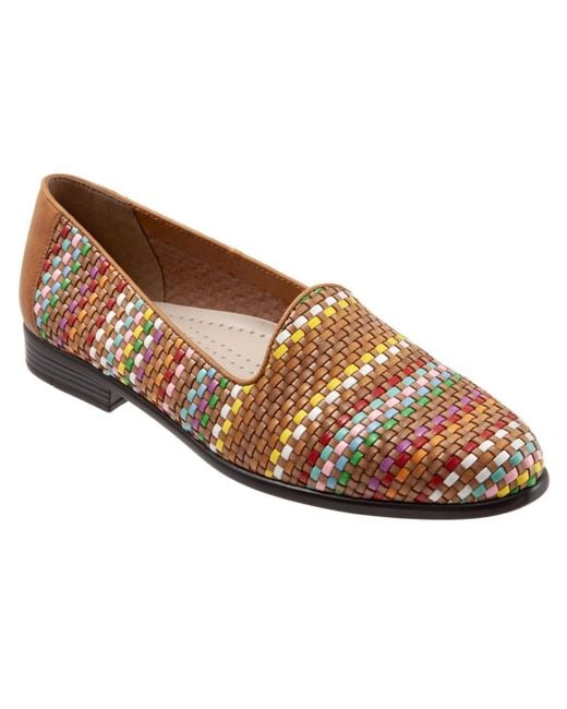 Trotters Brown Liz Flat