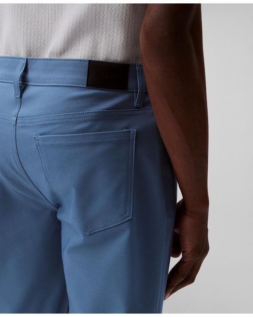 Calvin Klein Blue Ck Move 365 Slim-fit Performance Stretch Pants for men