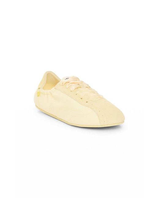 Desigual White Bow Sneakers