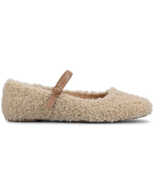 Journee Collection Carrie Square Toe Mary Jane Flats | Lyst