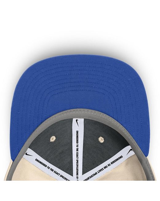 Nike Blue Florida Gators Primetime True Performance Fitted Hat for men