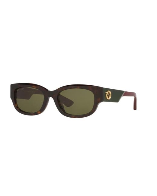 Gucci Green Sunglasses