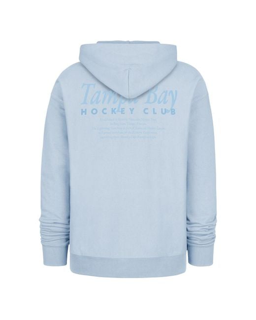 '47 Blue Tampa Bay Lightning Foundation Pullover Hoodie for men