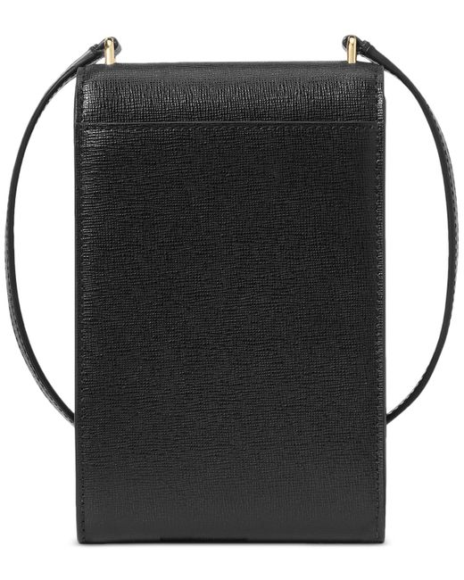 Kate Spade Black Serena Mini Leather Phone Crossbody Bag