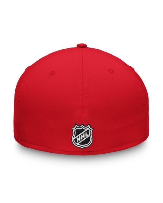 New Jersey Devils Fanatics Branded Hockey Fights Cancer Flex Hat