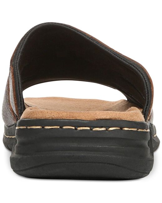 Dr. Scholls Brown Gordon Slide Sandal for men