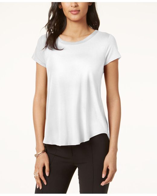 alfani short sleeve tops