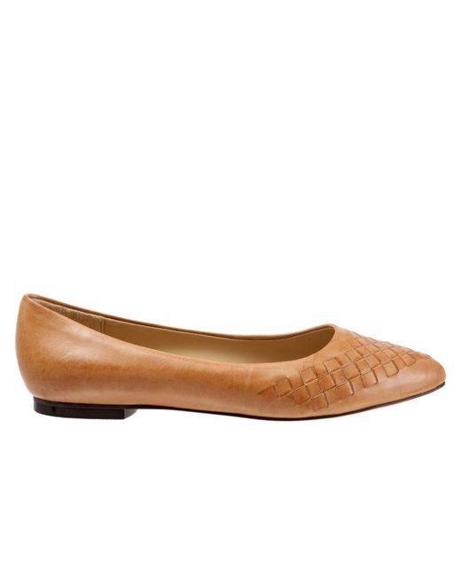 Trotters Brown Estee Woven
