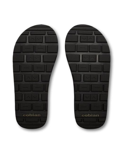 Cobian Black Drt Sandals for men