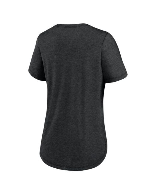 Nike Black New Orleans Saints Script Tri-blend T-shirt