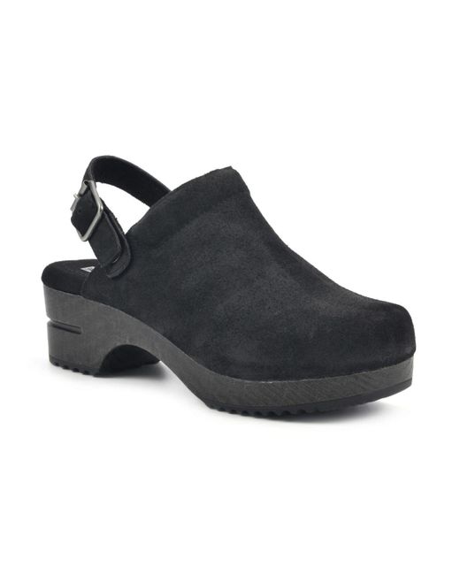 white mountain tuition platform clogs