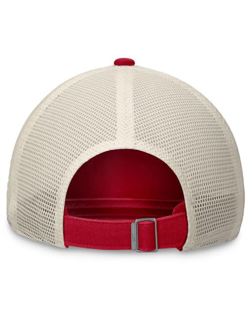 Nike Red St. Louis Cardinals Cooperstown Collection Rewind Club Trucker Adjustable Hat for men