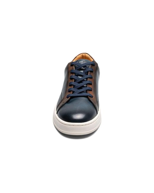 Florsheim Monopoli Lace To Toe - Sneakers Uomo In Pelle Con Lacci Integrali E Plantare OrthoLite