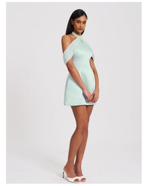 sachin and babi light blue dress Azazie Laylah Diamond White Mermaid Off the Shoulder Chiffon Dress Ready to  Ship