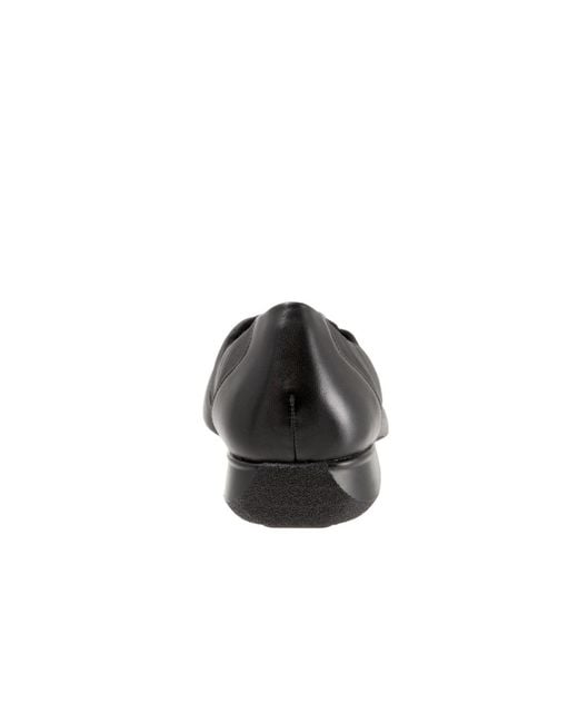 Trotters Black Jake Flat