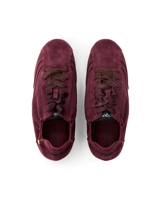 Desigual Purple Bow Sneakers