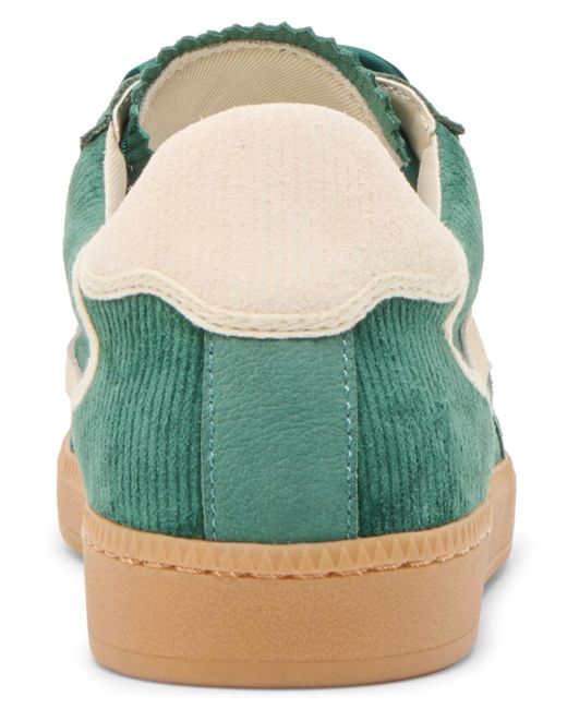 Dolce Vita Green Notice Low-profile Lace-up Sneakers