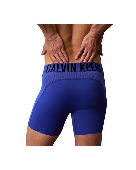 Calvin Klein Blue Intense Power Boxer Briefs for men