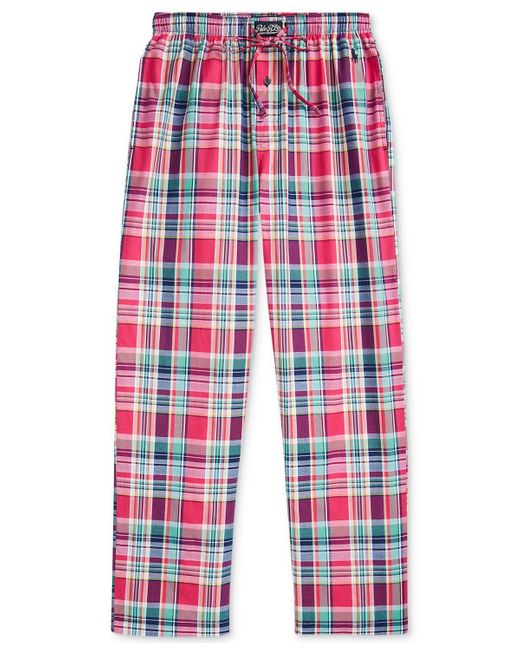 Polo Ralph Lauren Red Printed Woven Pajama Pants for men
