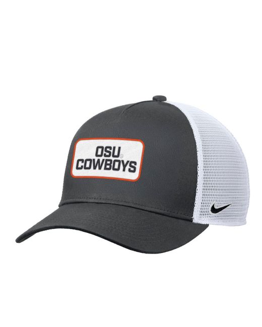 Nike Black Oklahoma State Cowboys 2025 On-field Rise Trucker Performance Adjustable Hat for men