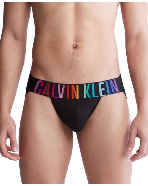 Calvin Klein Blue Intense Power Pride Jock Strap for men