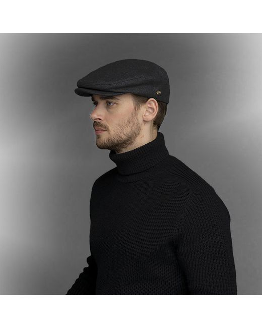 Bailey 1922 Blue Ormond Flat Cap for men