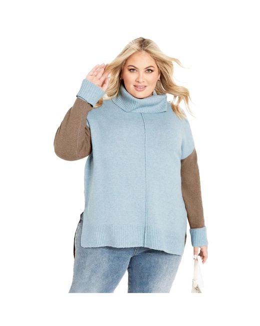 Avenue Blue Plus Size Riley Sweater
