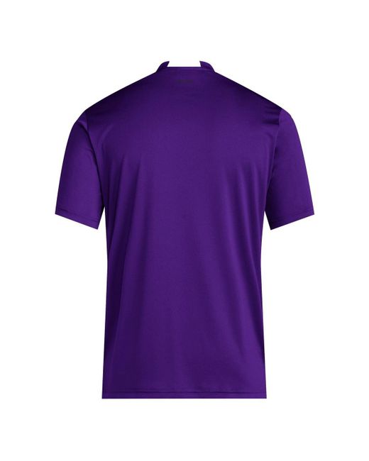 Adidas Purple Washington Huskies 2025 Training Performance Team T-shirt for men
