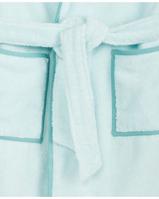 State Of Day Solid Cotton Robe in Blue | Lyst