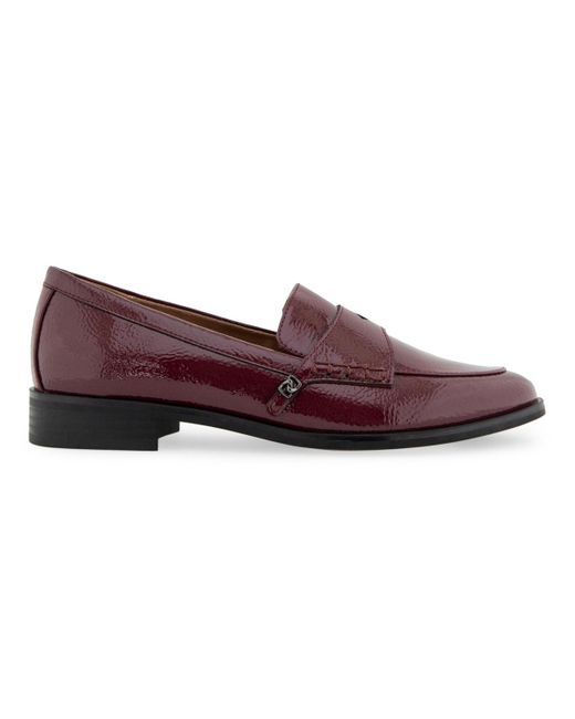 Aerosoles Brown Eira Block Heel Loafers