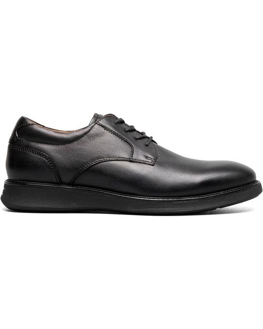 Florsheim Black Launch Plain Toe Oxford for men
