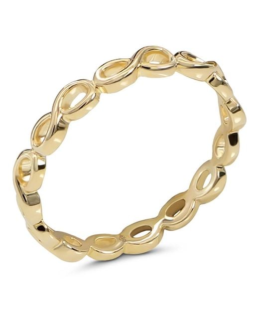 DEVATA Metallic Infinity Ring