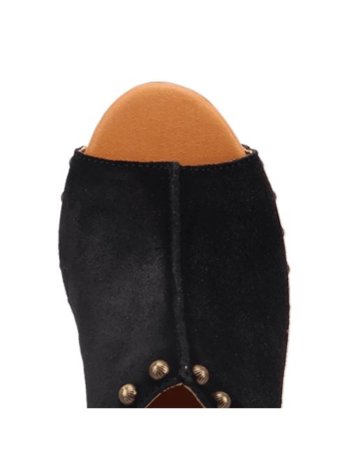 Dingo Black Echo Wooden Sandal