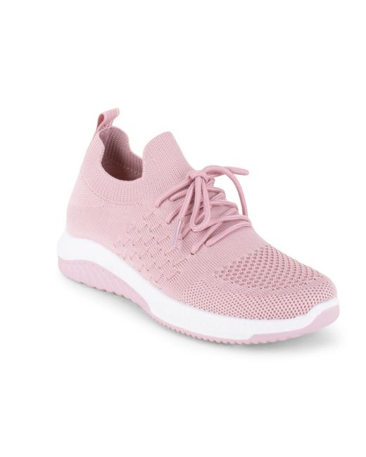 Danskin Pink Free Lace-up Sneaker