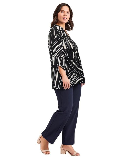 Avenue Blue Audrey Ity Top