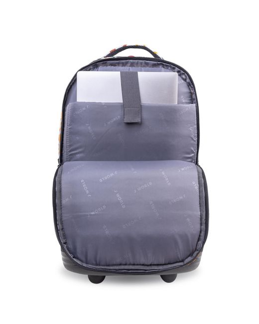J World White Sundance Laptop 20" Rolling Backpack