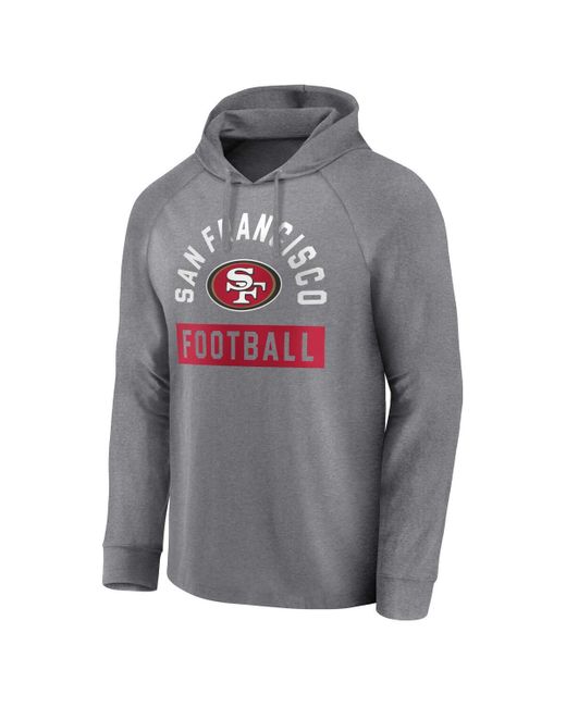 Fanatics Branded San Francisco 49ers No Time Off Raglan Pullover