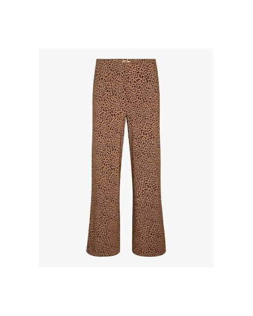 WeWoreWhat Brown Sleep Pull-on Pants