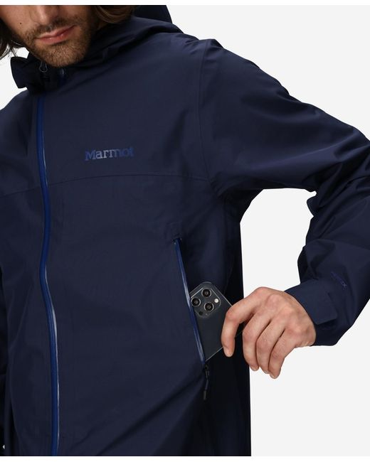 Marmot Blue Minimalist Pertex Jacket for men