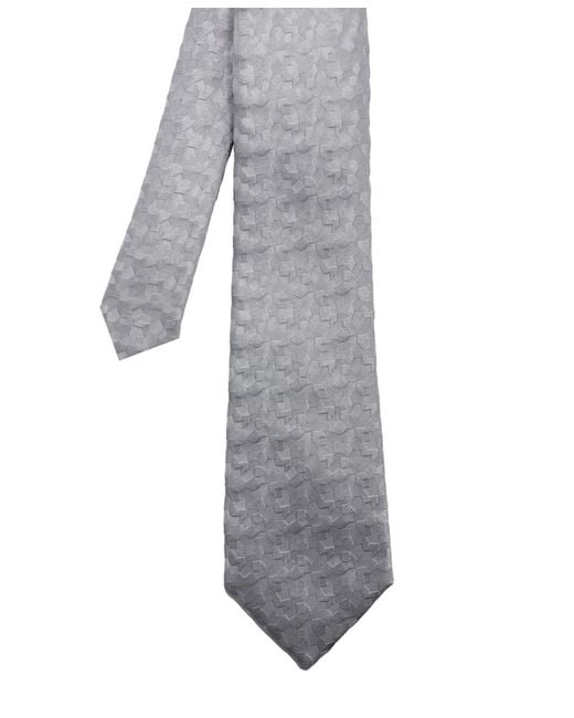 DKNY Gray Slim Design Tie for men