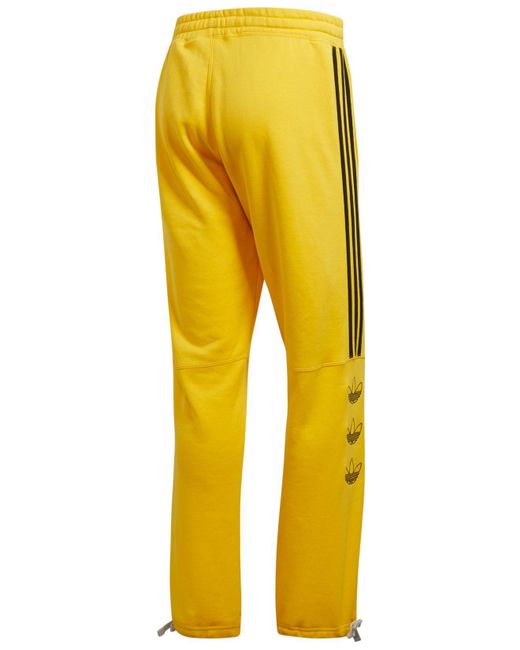 adidas Rivalry Sweatpants in Yellow for Men - Lyst