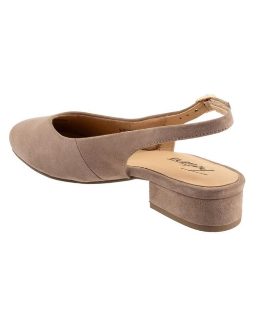 Trotters Brown Jessa Flat