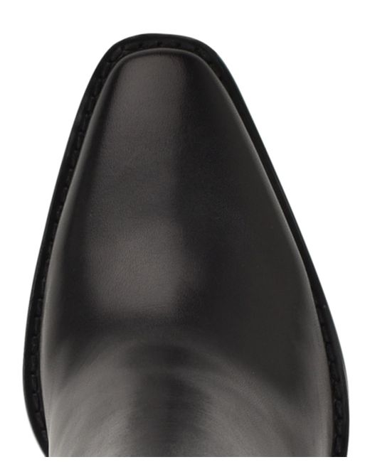 Nine West Women's Black Zazz Tall Block Heel Dress Boots